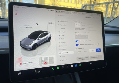 Tesla Model Y Long Range 4WD, 75kWh, ČR, PPF