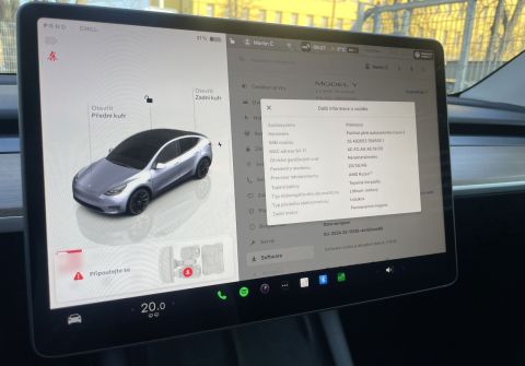 Tesla Model Y Long Range 4WD, 75kWh, ČR, PPF