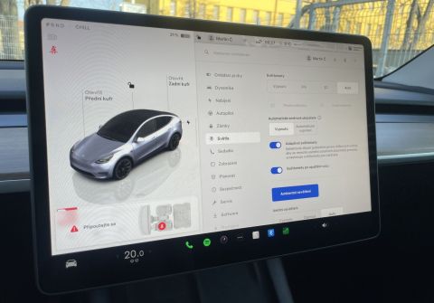 Tesla Model Y Long Range 4WD, 75kWh, ČR, PPF