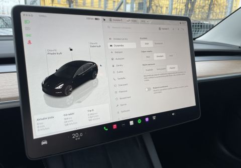 Tesla Model 3 Long Range RWD, 78kWh, ČR