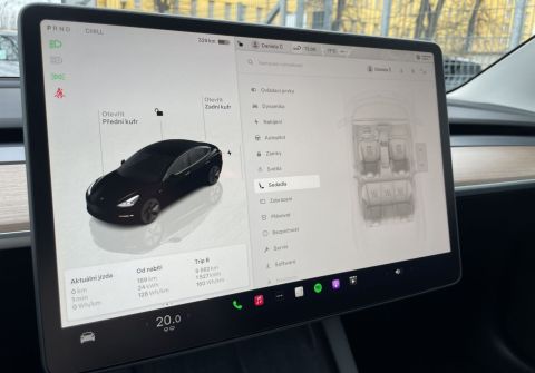 Tesla Model 3 Long Range RWD, 78kWh, ČR