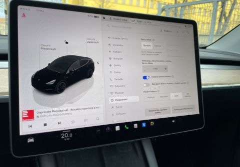 Tesla Model Y Performance, ČR, Enhanced AP