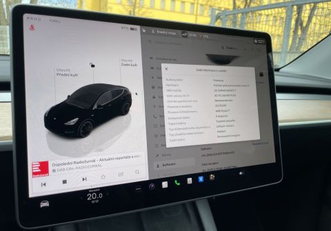 Tesla Model Y Performance, ČR, Enhanced AP