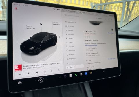 Tesla Model Y Performance, ČR, Enhanced AP