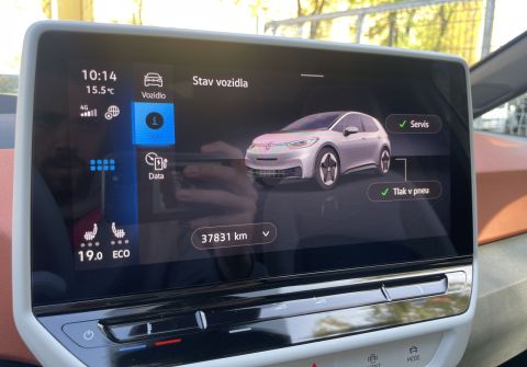 Volkswagen ID.3 Pro Max 58 kWh HUD Masážní sed